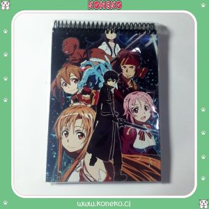 Croquera Anime - SAO