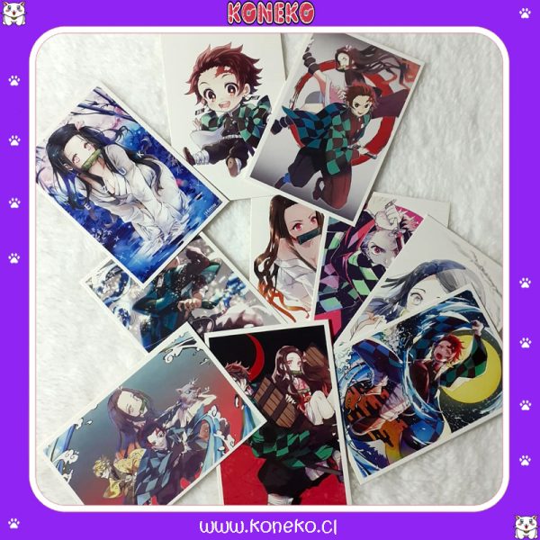 Postales Kimetsu no Yaiba1 Postales Kimetsu no Yaiba1