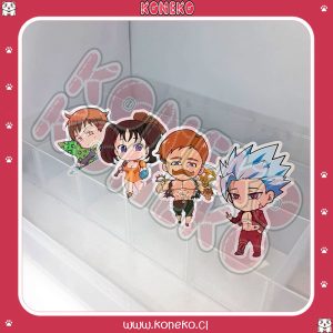 Set Stickers Nanatsu no Taizai #2