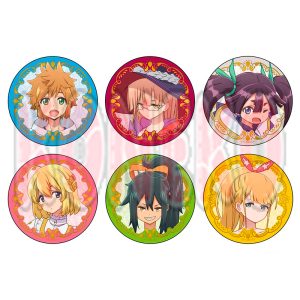 Set 6 Chapistas 58 mm Tatoeba Rasuto Dungeon Mae no Mura no Shōnen ga Joban no Machi de Kurasu Yō na Monogatari