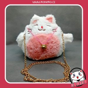 Bolso peluche Neko Kawaii