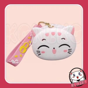 Monedero Gato blanco